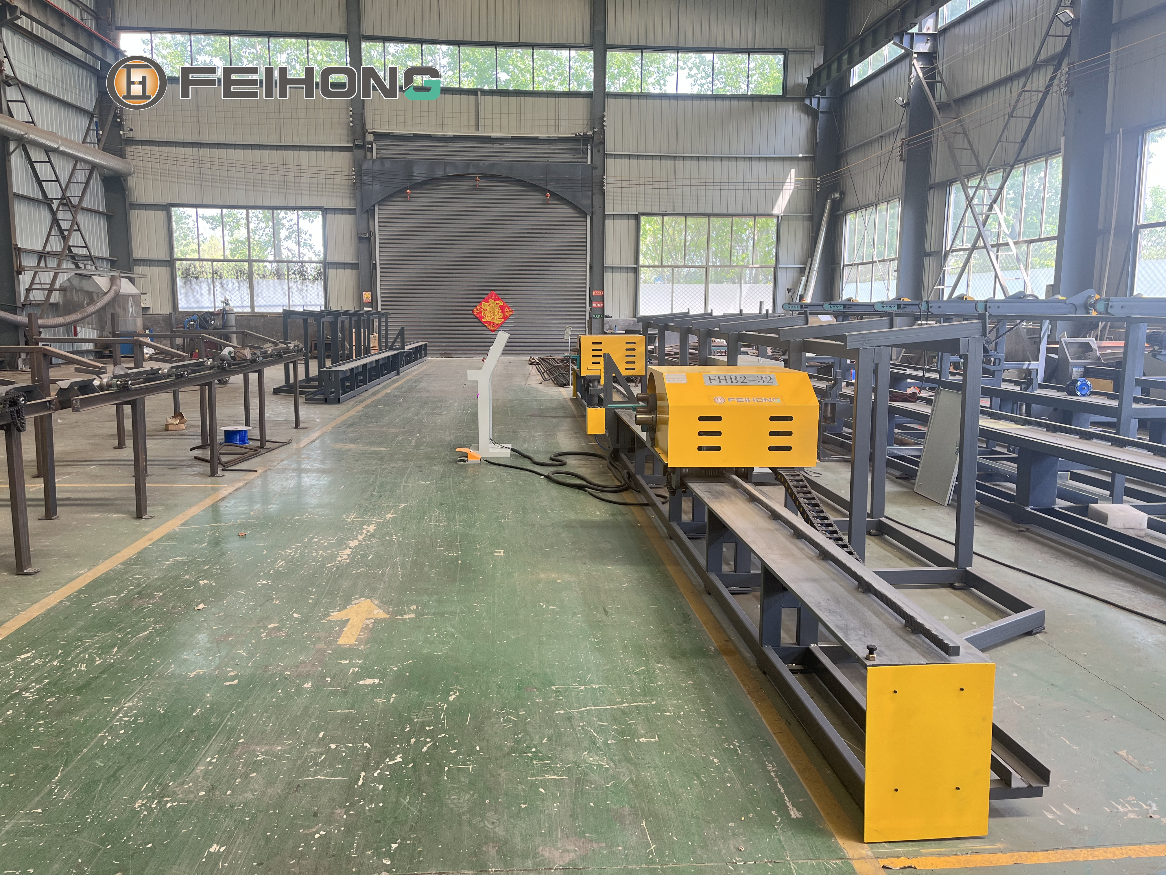 飛宏智能鋼筋氣動彎曲中心設(shè)備助力國內(nèi)高鐵項目建設(shè)