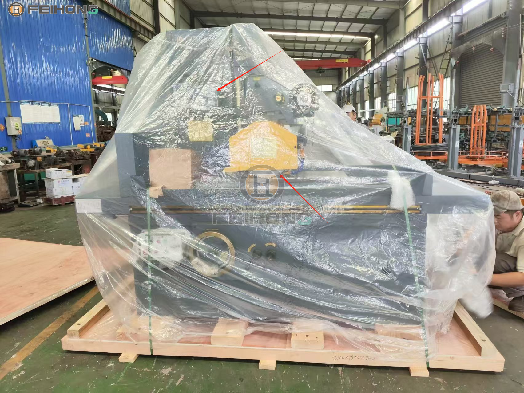 喜訊！熱烈慶祝飛宏1套數(shù)控鋼筋加工設(shè)備裝車完畢順利發(fā)出